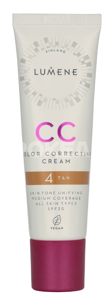 Lumene CC Color Correcting Cream SPF20 30ml - #4 Tan 1
