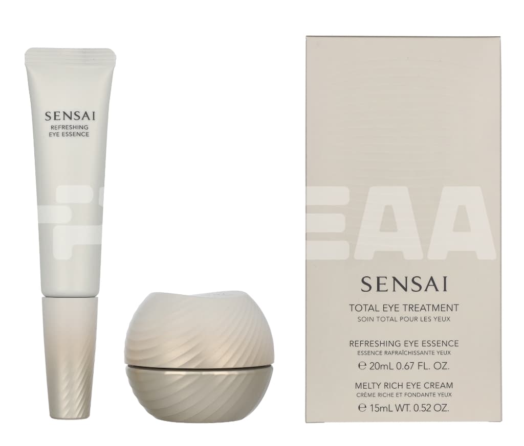 Sensai Total Eye Treatment Giftset 35ml - Refreshing Eye Essence 20ml/Melty Rich Eye Cream 15ml 1