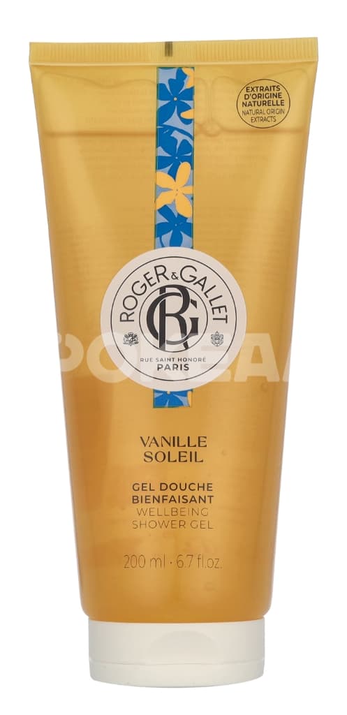 Roger & Gallet Beneficial Shower Gel Vanille Soleil 200ml 1