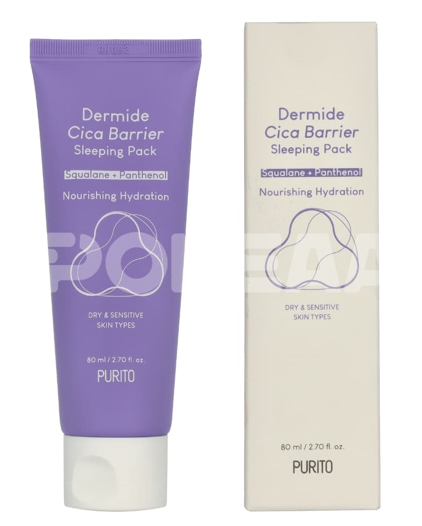 Purito Seoul Dermide Cica Barrier Sleeping Pack 80ml - All Skin Types 1