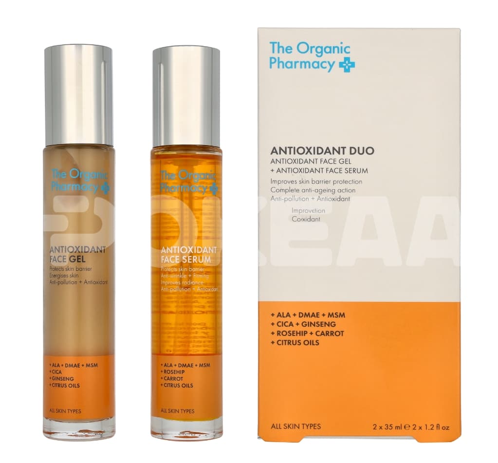 The Organic Pharmacy Antioxidant Face Gel And Face Serum 70ml - Face Gel 35ml/Serum 35ml 1