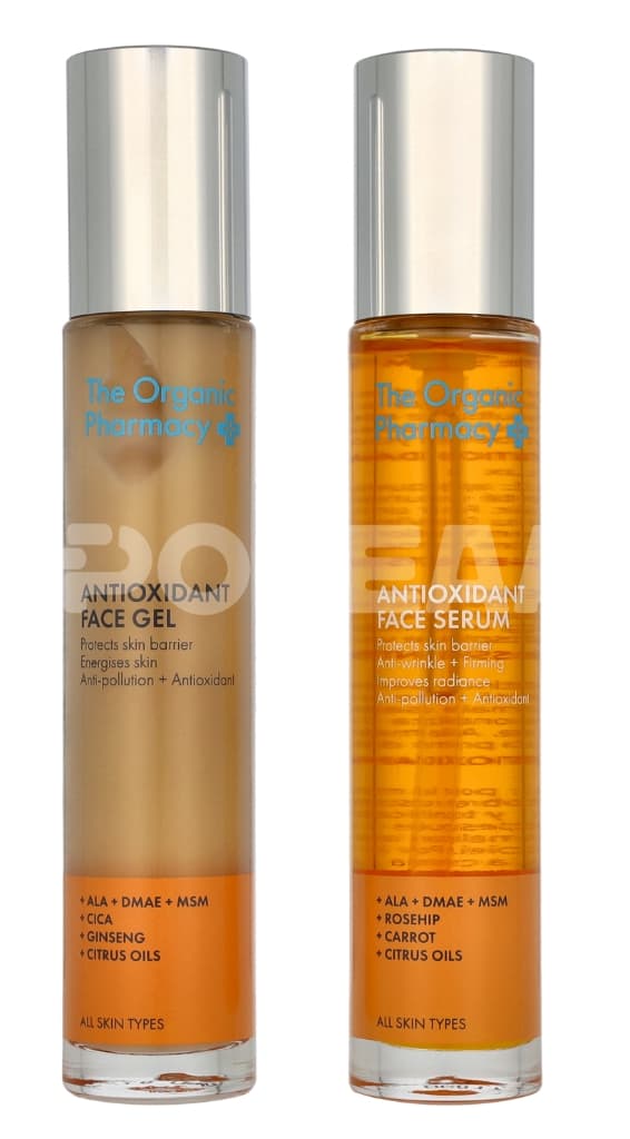The Organic Pharmacy Antioxidant Face Gel And Face Serum 70ml - Face Gel 35ml/Serum 35ml 2
