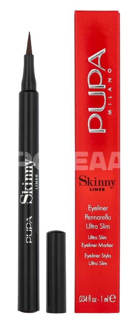 Pupa Vamp! Skinny Liner 1ml - #002 Brown 1
