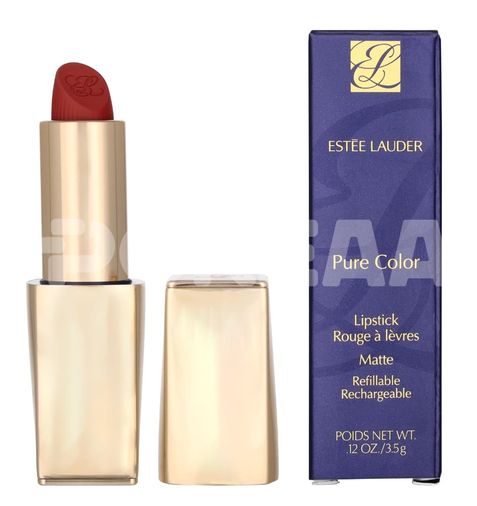 E.Lauder Pure Color Matte Refillable Lipstick 3.5g - #333 Persuasive 1