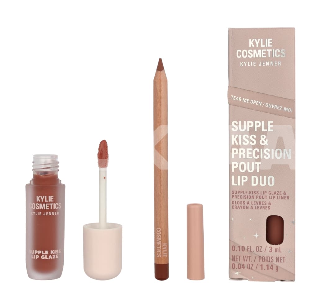 Kylie Jenner Kylie Cosmetics Supple Kiss & Precision Pout 4.1ml - Supple Kiss Lip Glaze 3ml/Lip Pencil 1,14g 1