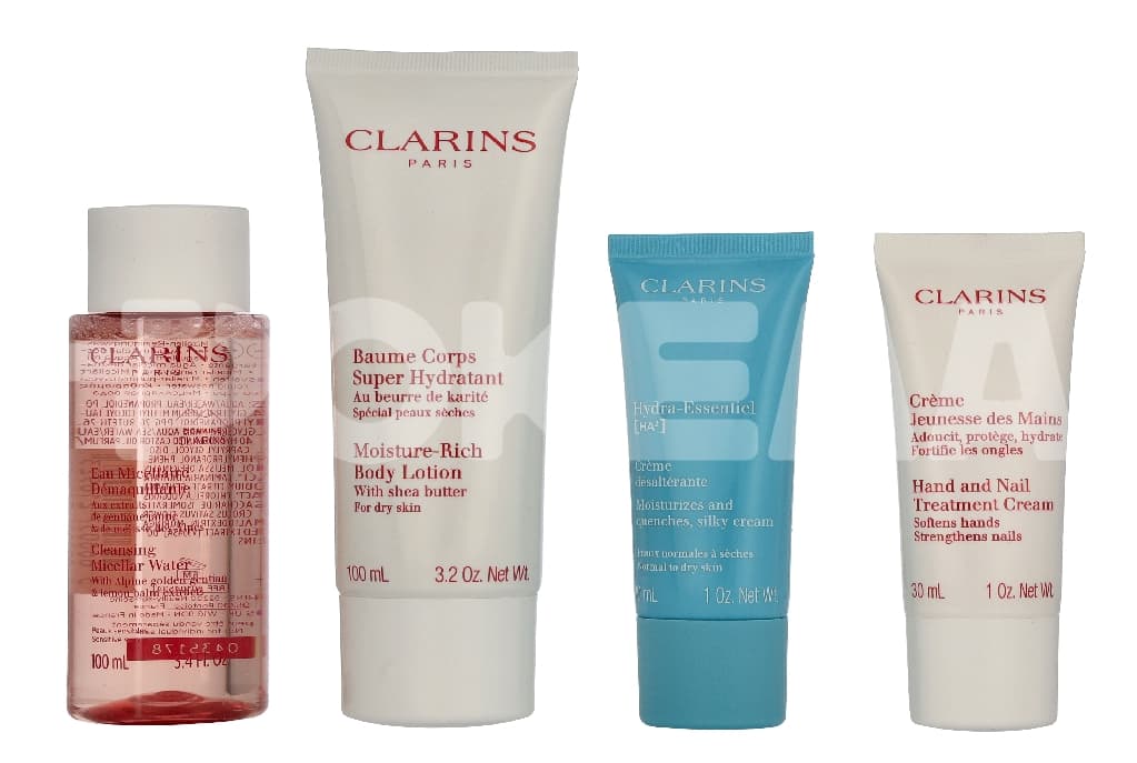 Clarins Head-To-Toe Moisturizing Essentials Set 228ml 1