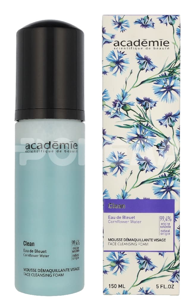 Academie Clean Cornflower Water Face Cleansing Foam – 150 ml 1