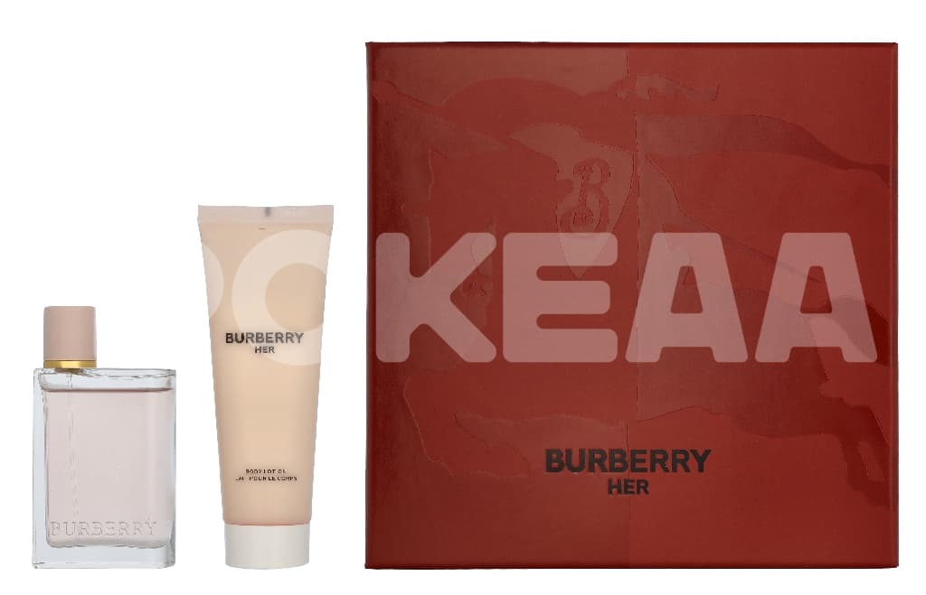 Burberry Her Giftset 125ml - Edp Spray 50ml/Body Lotion 75ml 1