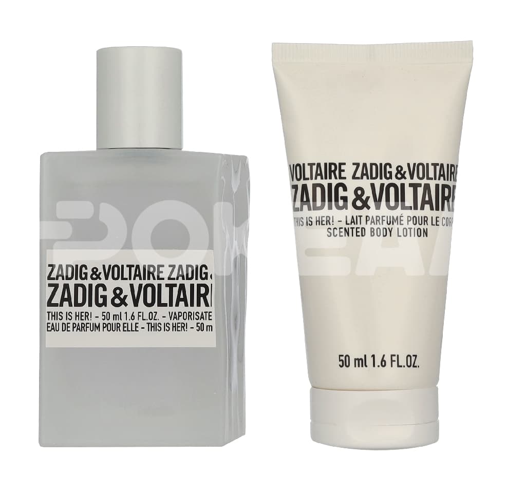 Zadig & Voltaire This Is Her! Giftset 100ml - Edp Spray 50ml/Body Lotion 50ml 2