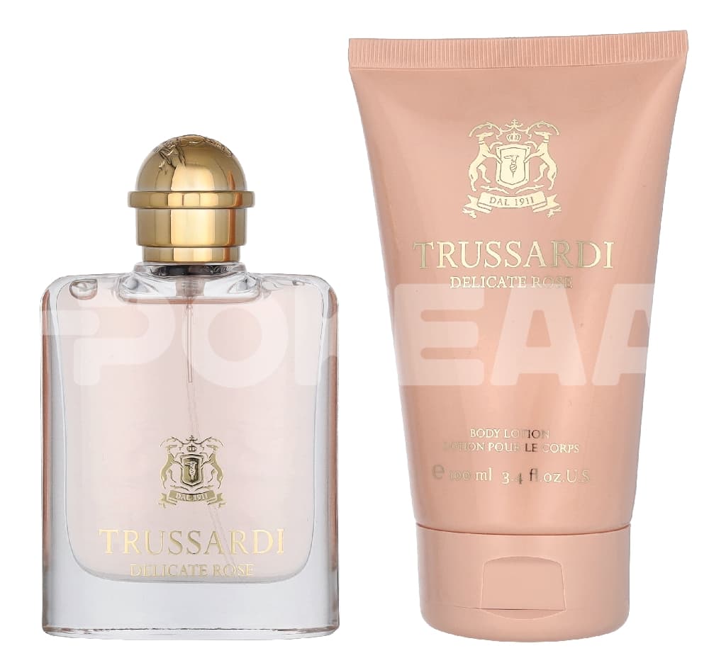 Trussardi Delicate Rose Contemporary Giftset 150ml - Edt Spray 50ml/Body Lotion 100ml 2