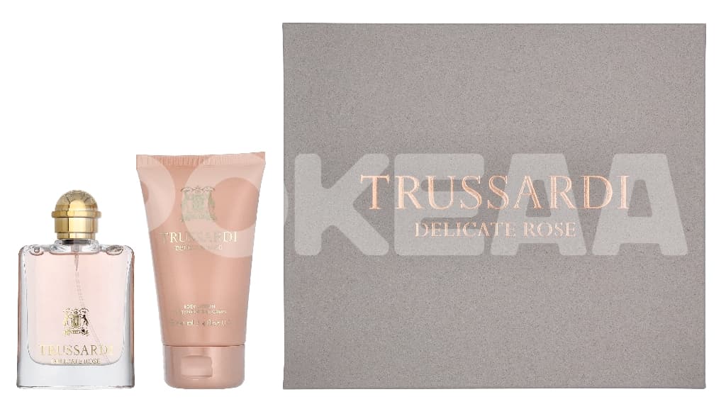 Trussardi Delicate Rose Urban Giftset 150ml - Edt Spray 50ml/Body Lotion 100ml 1
