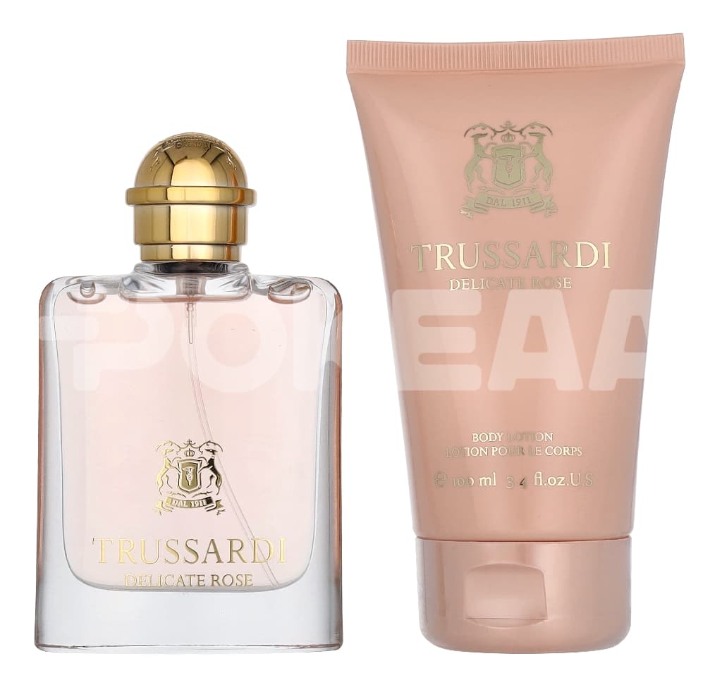 Trussardi Delicate Rose Urban Giftset 150ml - Edt Spray 50ml/Body Lotion 100ml 2