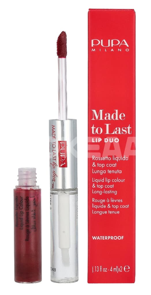 Pupa Made to Last Lip Duo Lipstick 8ml - #005 Deep Ruby 1