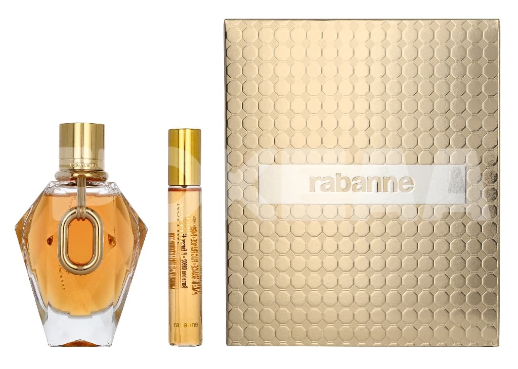 Paco Rabanne Million Gold For Her Giftset 110ml - Edp Spray 90ml/Edp Spray 20ml 1