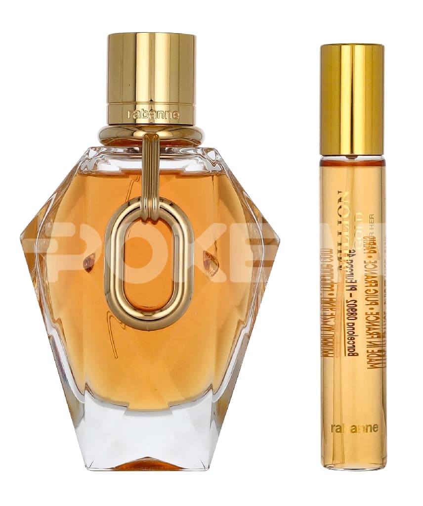Paco Rabanne Million Gold For Her Giftset 110ml - Edp Spray 90ml/Edp Spray 20ml 2