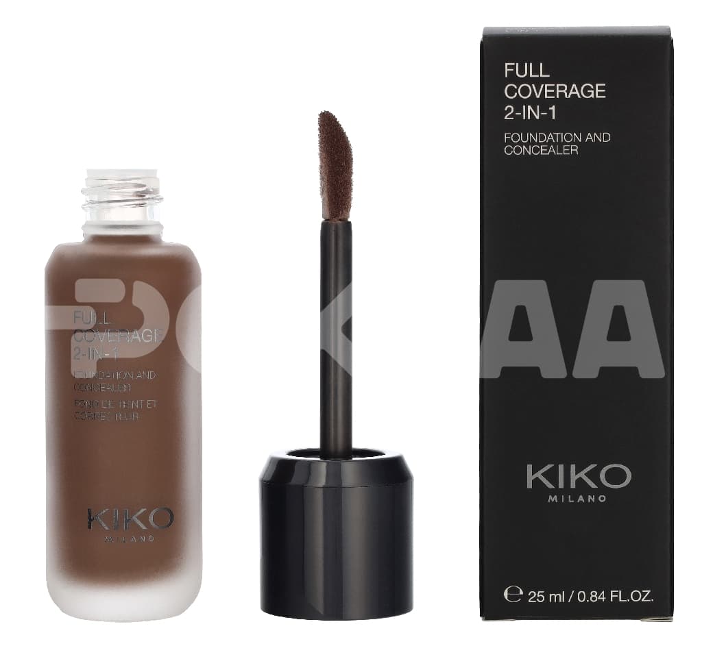 Kiko Milano Full Coverage 2 In 1 Foundation & Concealer 25ml - N250 1