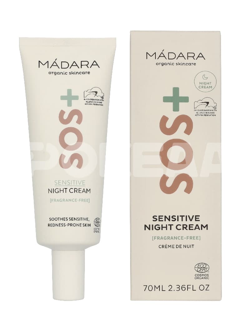 Madara Sos+ Sensitive Night Cream 70ml 1