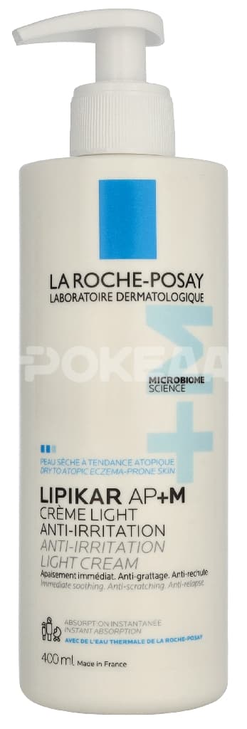 LRP Lipikar AP+M Anti-Irritation Light Cream 400ml 1