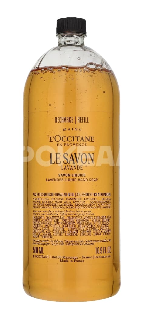 L'Occitane Lavender Liquid Hand Soap Refill 500ml 1