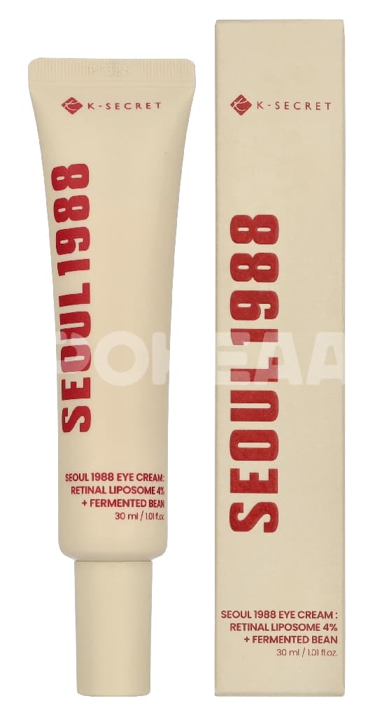 K-Secret Seoul 1988 Eye Cream Retinal Liposome 4% + Fermented Bean 30ml 1