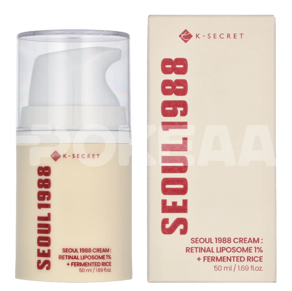 K-Secret Seoul 1988 Face Cream Retinal Liposome 1% + Fermented Rice 50ml 1