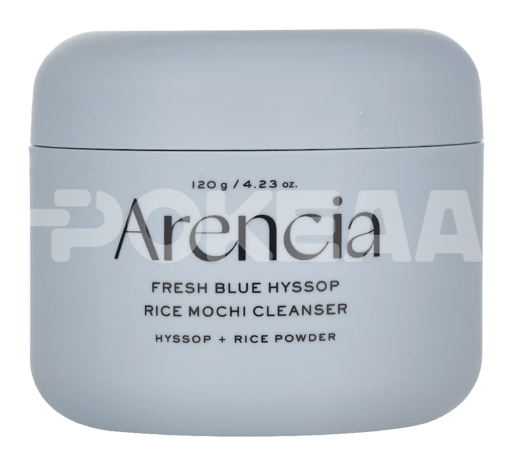 Arencia Fresh Blue Hyssop Rice Mochi Cleanser 120g 2