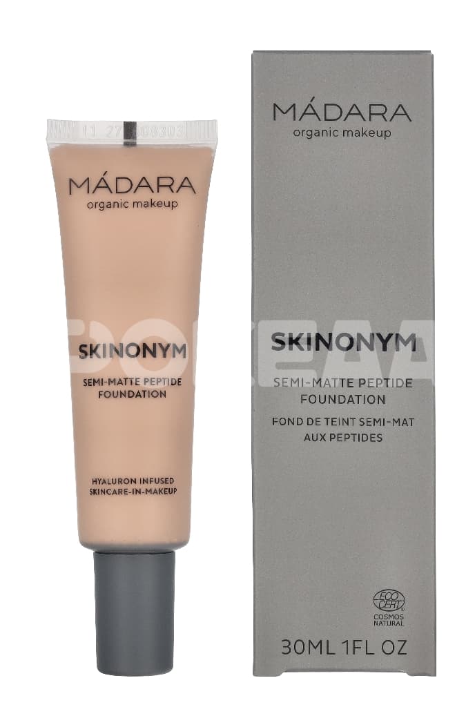 Madara Skinonym Semi-Matte Peptide Foundation 30ml - #30 Rose Ivory 1