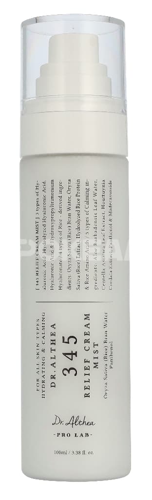 Dr. Althea 345 Relief Cream Mist 100ml 2