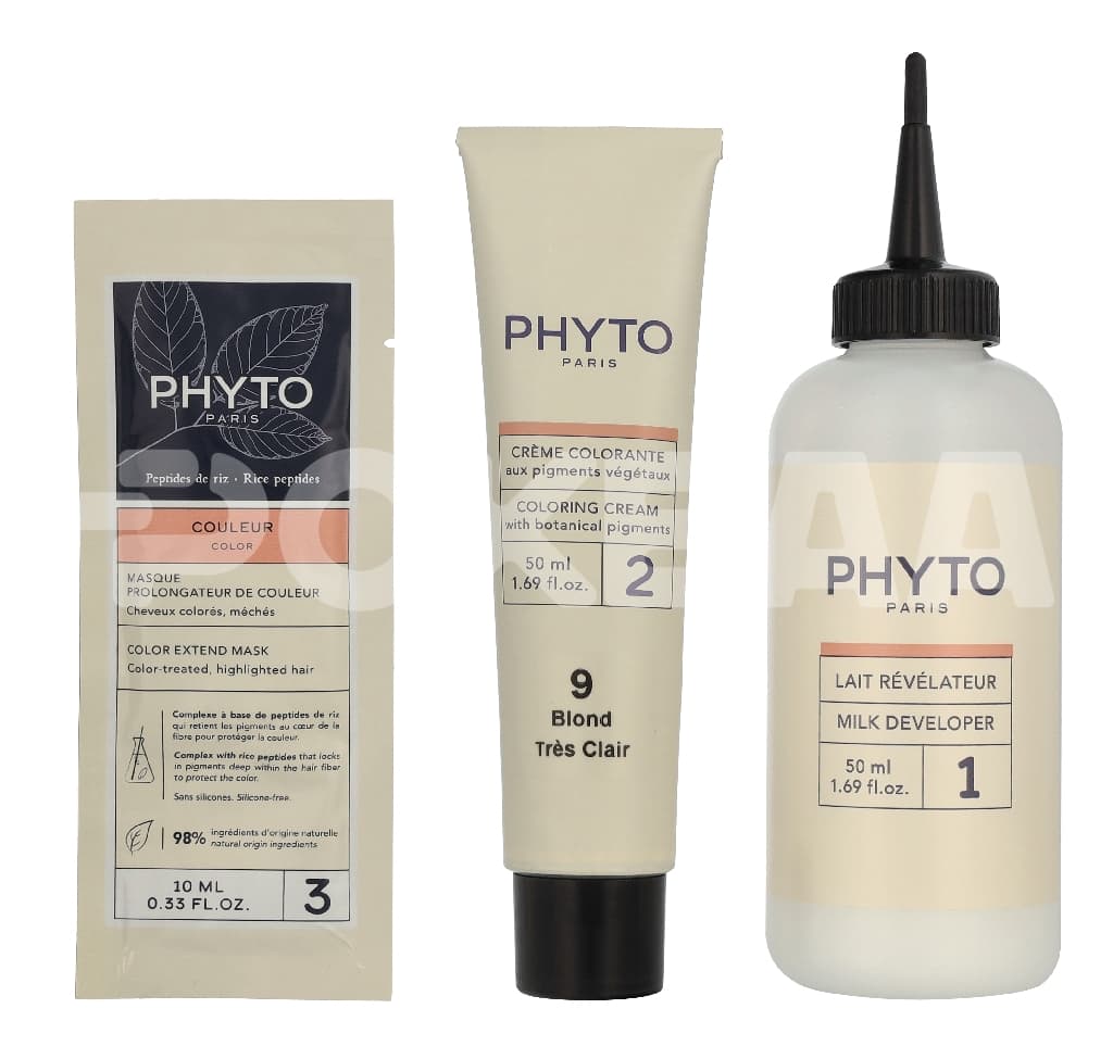 Phyto Phytocolor Permanent Color 110ml - #09 Very Light Blond 2