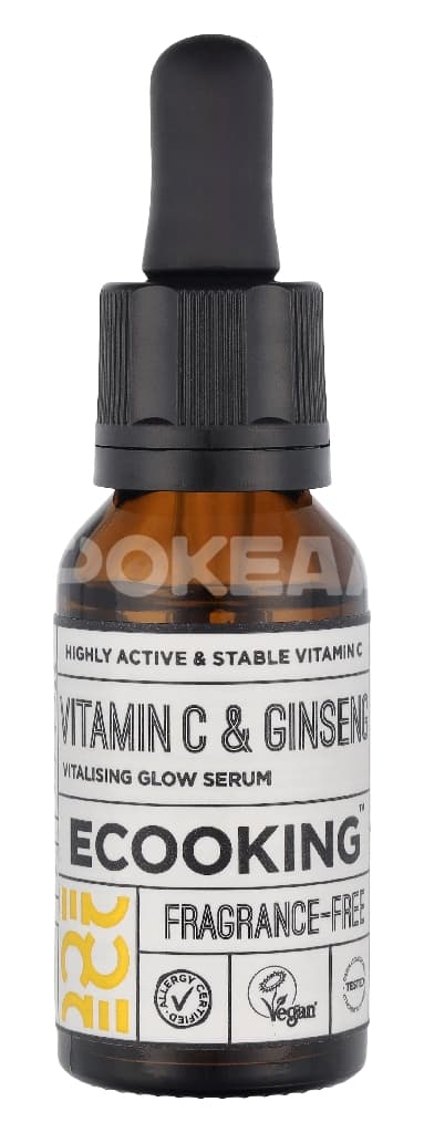 Ecooking Vitamin C & Ginseng Vitalising Glow Serum – 20 ml 1