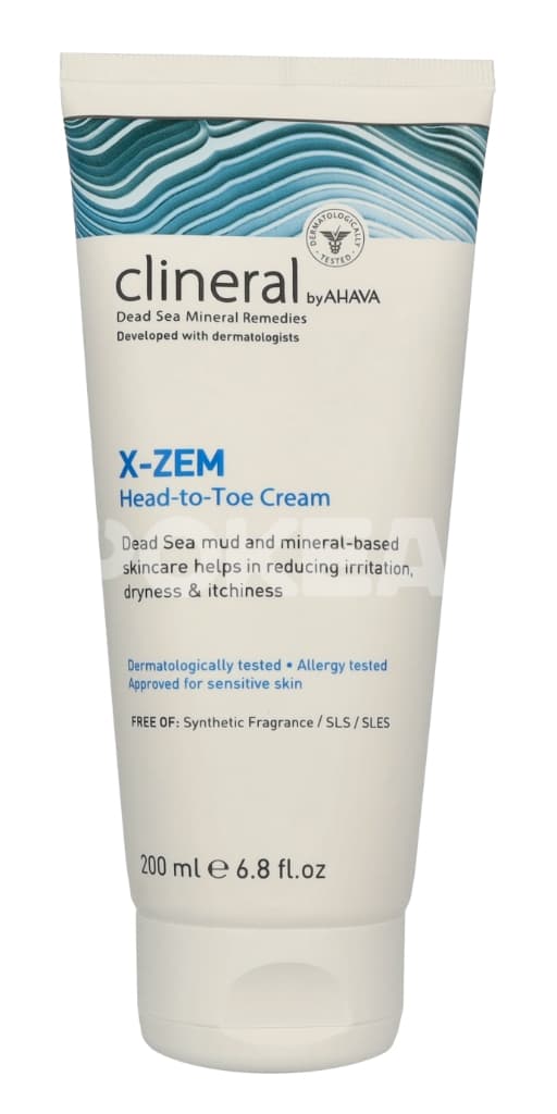 Ahava Clineral X-Zem Head-to-Toe Cream 200ml 2