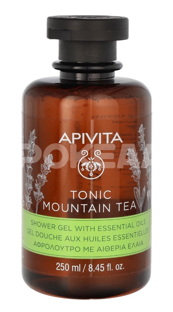 Apivita Tonic Mountain Tea Shower Gel – 250 ml 1