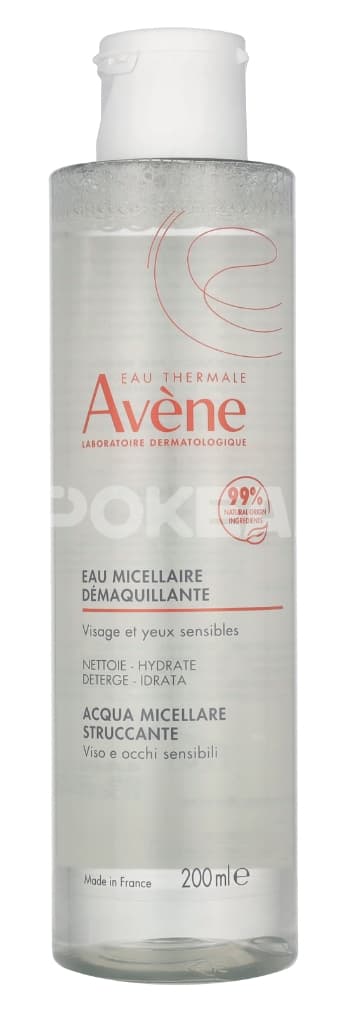 Avene Makeup Removing Micellar Water 200ml - Sensetive Face And Eyes 1