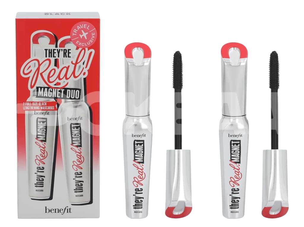 Benefit They're Real! Magnet Mascara Duo Set 18g - 2x9gr - #1 Supercharged Black 1