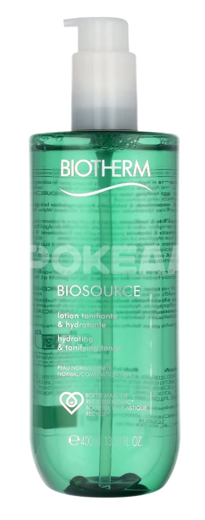 Biotherm Biosource Hydrating Tonifying Toner 400ml - Normal/Combination Skin 24H 1