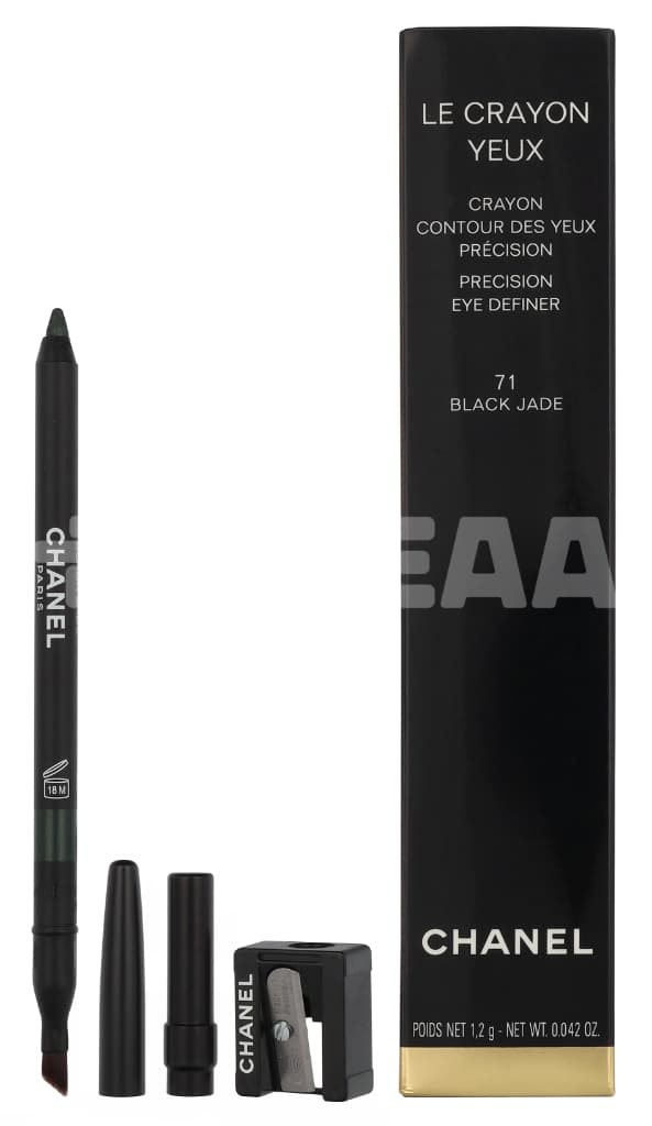 Chanel Le Crayon Yeux Precision Eye Definer 1.2g - #71 Black Jade/w Sharpener 1