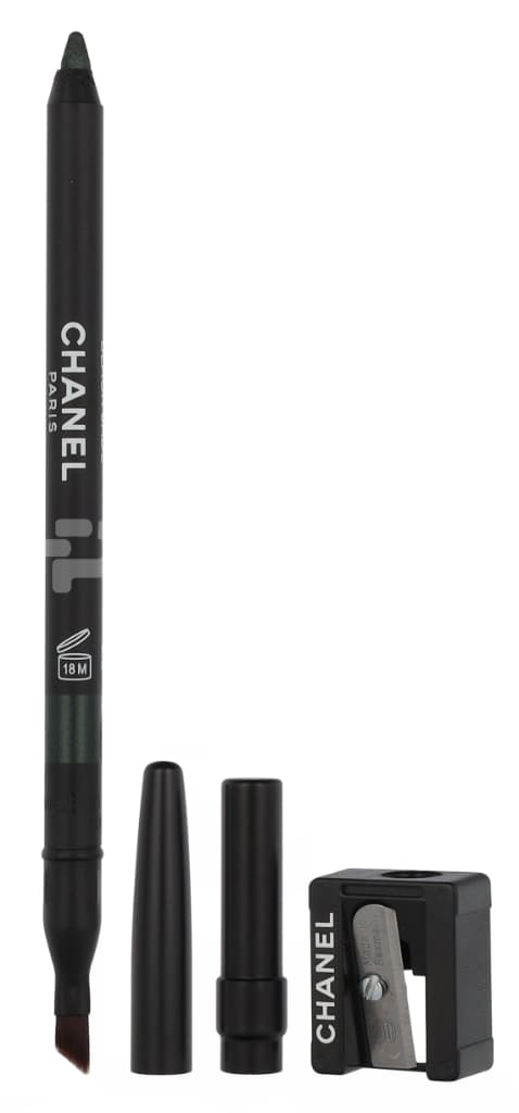 Chanel Le Crayon Yeux Precision Eye Definer 1.2g - #71 Black Jade/w Sharpener 2