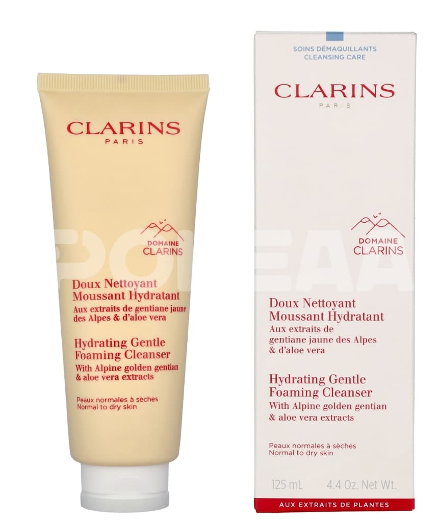 Clarins Hydrating Gentle Foaming Cleanser 125ml - Normal To Dry Skin 1