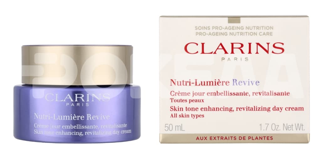 Clarins Nutri-Lumiere Revive Revitalizing Day Cream 50ml - All Skin Types 1