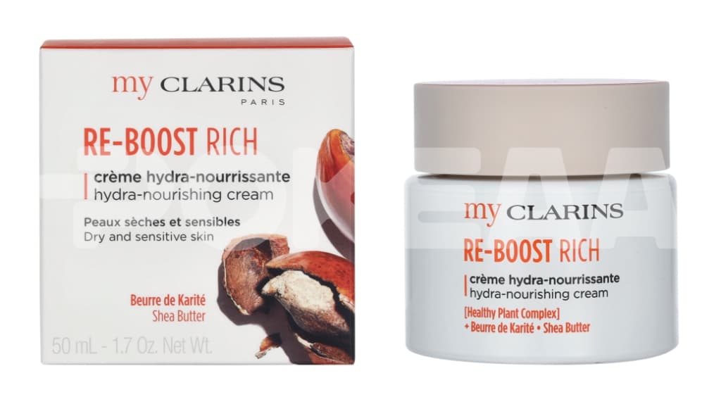 Clarins Re-Boost Rich Hydra-Nourishing Cream 50ml - Dry And Sensitive Skin 1