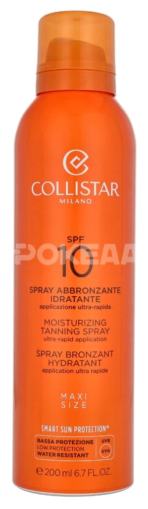 Collistar Moisturizing Tanning Spray SPF10 200ml 1