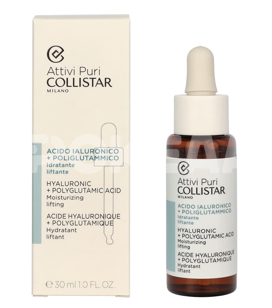 Collistar Attivi Puri Hyaluronic + Polyglutamic Face Serum – 30 ml 1