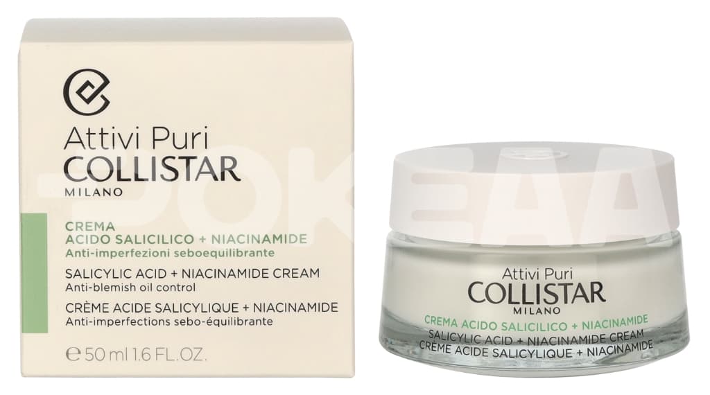 Collistar Attivi Puri Salicylic Acid + Niacinamide Cream 50ml 1