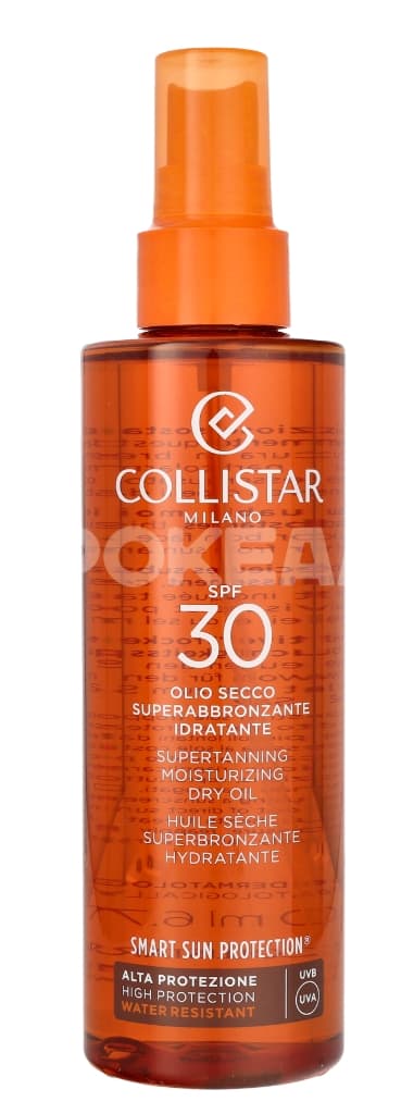 Collistar Supertanning Moisturizing Dry Oil SPF30 200ml 2