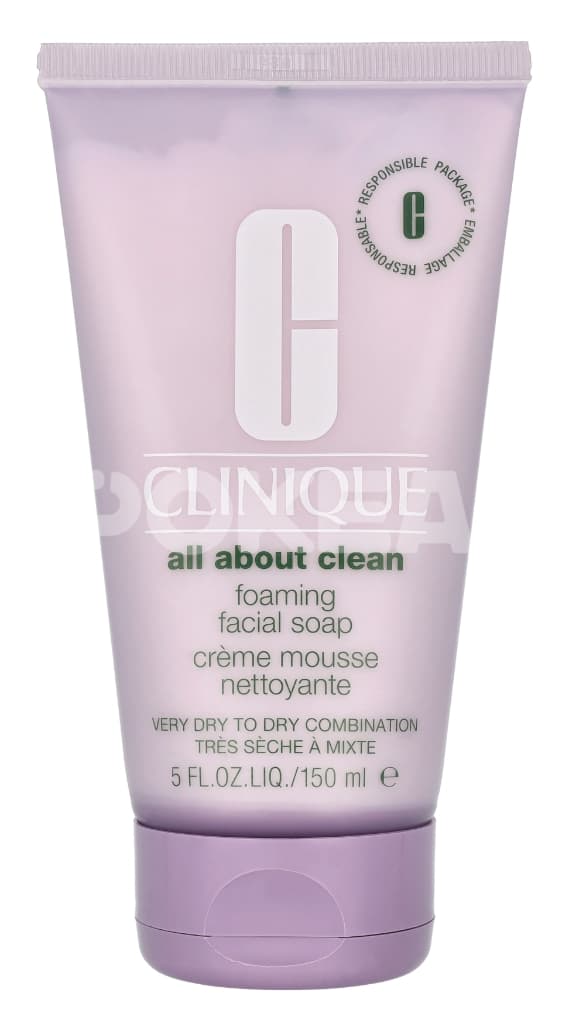 Clinique Foaming Facial Soap 150ml - Very Dry To Dry Combination 1