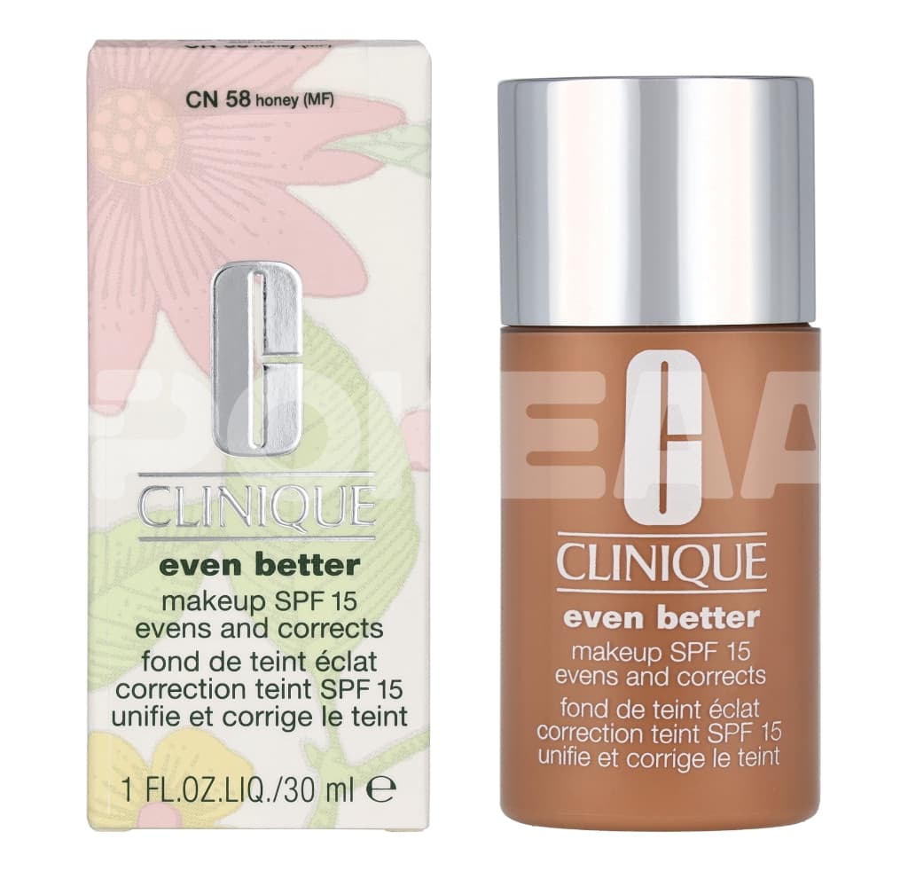 Clinique Even Better Make-Up SPF15 30ml - CN 58 Honey (MF) 1