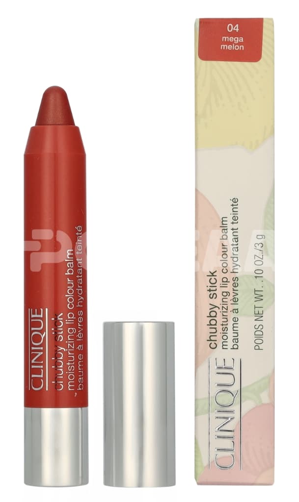 Clinique Chubby Stick Intense Moisturizing Lip Colour Balm 3g - #04 Mega Melon 1