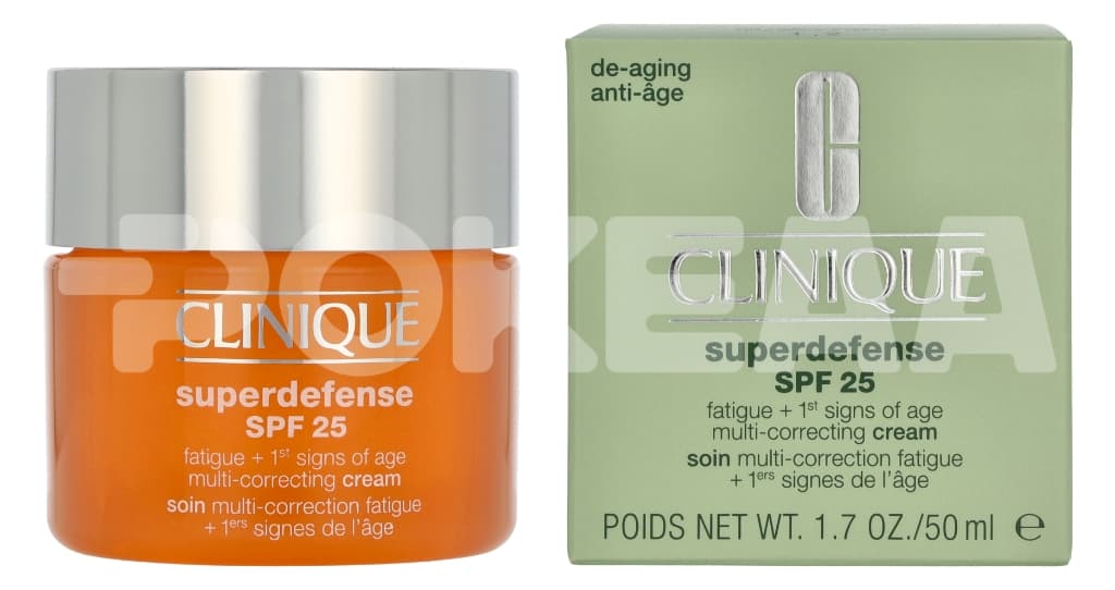 Clinique Superdefense Multi-Correcting Cream SPF25 50ml - Very Dry to Dry Combination 1,2 1