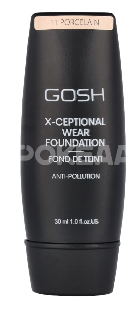 Gosh X-Ceptional Wear Foundation Long Lasting Makeup 30ml - 11 Porcelain 1