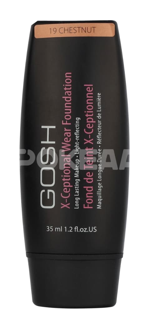 Gosh X-Ceptional Wear Foundation Long Lasting Makeup 30ml - 19 Chestnut 1